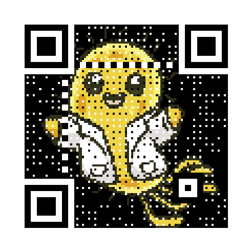 yellow bacterium, qr code